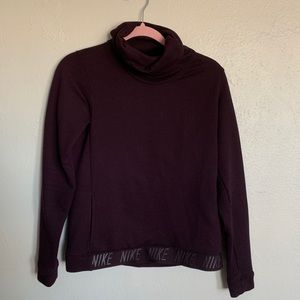 NIKE TURTLENECK RUNNING JACKET